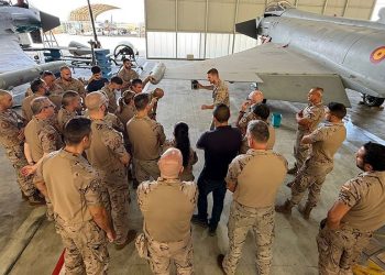 Implantación del Eurofighter en la Base Aérea de Gando. Fuente: Ejército del Aire y del Espacio