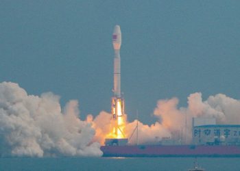 Lanzamiento del cohete Smart Dragon-3. Fuente: CASC/Andy