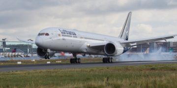 Lufthansa incorpora en su primer Dreamliner con cabina Allegris. Fuente: Lufthansa