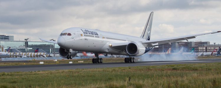 Lufthansa incorpora en su primer Dreamliner con cabina Allegris. Fuente: Lufthansa