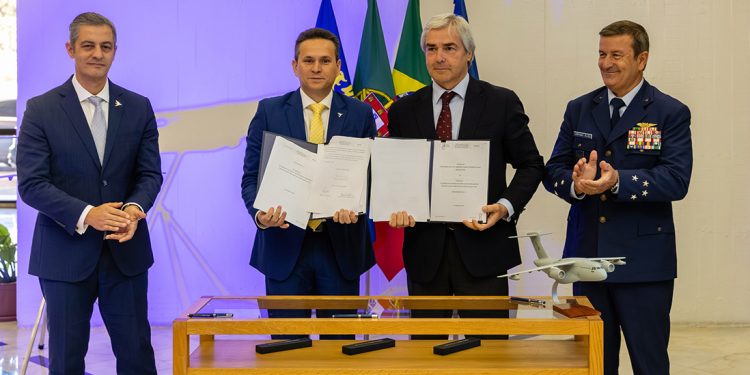 Portugal amplía su flota de KC-390 Millennium con un sexto avión. Fuente: Embraer