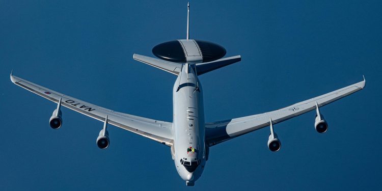 Pratt & Whitney logra el contrato de mantenimiento del motor TF33 para la flota E-3 Sentry de la OTAN. Fuente: Pratt & Whitney