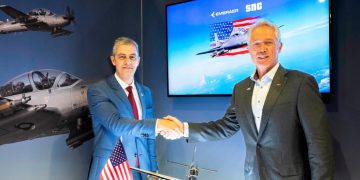 SNC compra a Embraer un A-29 Super Tucano. Fuente: Embraer/Joshua Roberts
