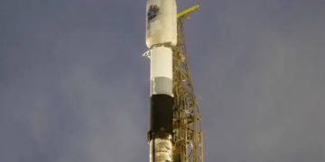 SpaceX lanzó la misión Tranche 1 de la Agencia de Desarrollo Espacial de EEUU. Fuente: SpaceX