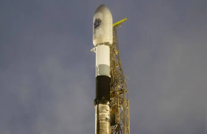 SpaceX lanzó la misión Tranche 1 de la Agencia de Desarrollo Espacial de EEUU. Fuente: SpaceX