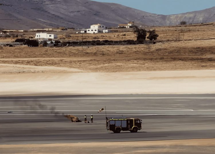 Telespazio Ibérica ensaya en Fuerteventura tecnología aeroespacial para emergencias y logística sanitaria. Fuente: Telespazio Ibérica