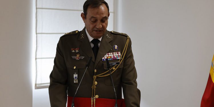 Toma de posesión del nuevo director general del INTA, teniente general Enrique Campo Loarte. Fuente: Rubén Somonte/MDE