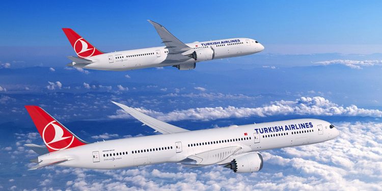 Turkish Airlines encarga a Boeing hasta 225 aviones. Fuente: Boeing