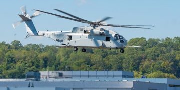 Helicóptero CH-53K. Fuente: Sikorsky