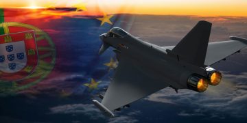 Acuerdo entre Airbus y AED Clúster Portugal para estudiar la posibilidad de sustituir los F-16 por Eurofighter. Fuente: Airbus