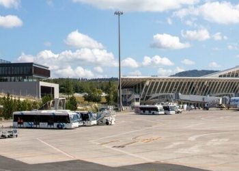 Aeropuerto de Bilbao. Fuente: Ministerio de Transportes