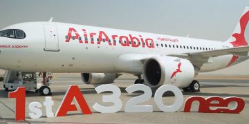 Air Arabia recibió su primer Airbus A320neo. Fuente: Air Arabia