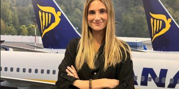 Alejandra Ruiz, nueva directora de Comunicación de Ryanair en España. Fuente: Ryanair