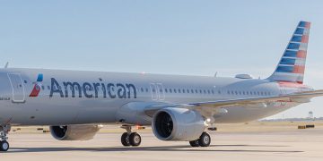 American Airlines estrena el Airbus A321XLR. Fuente: American Airlines