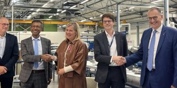 ArianeGroup y Sabca firman un contrato de suministro para la fase operativa del Ariane 6. Fuente: ArianeGroup