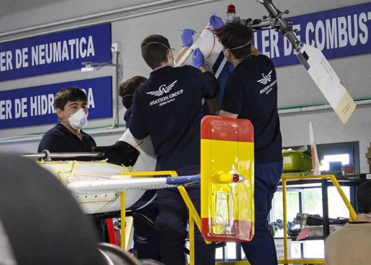 Aviation Group impulsa la nueva generación de profesionales MRO. Fuente: Aviation Group