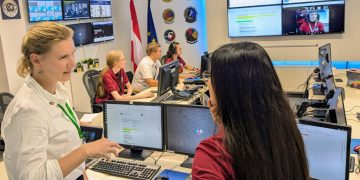 Centro de Coordinación de Misiones del OeWF en Viena. Fuente: OeWF