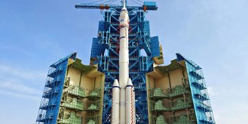 China prepara el lanzamiento de la nave tripulada Shenzhou-21 a la estación espacial Tiangong. Fuente: CASC