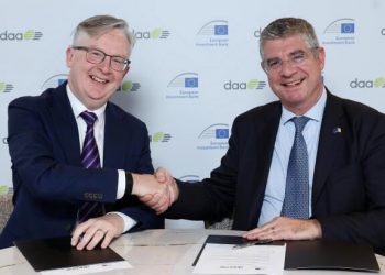 El BEI financia con 288 millones la descarbonización y modernización del Aeropuerto de Dublín. Fuente: BEI