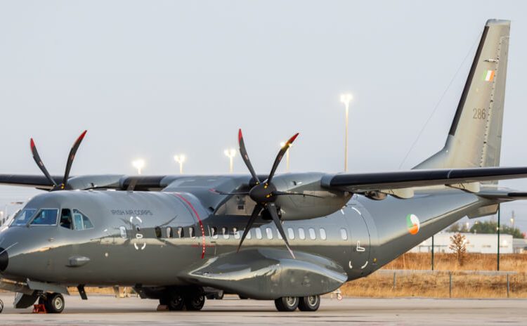 El Irish Air Corps recibió su tercer avión Airbus C-295. Fuente: Airbus
