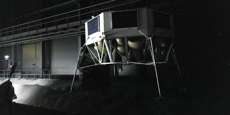 El proyecto Argonaut de la ESA se prepara en el centro LUNA de Colonia. Fuente: ESA