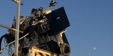 GLT utilizado en la prueba óptica de espacio profundo de la ESA Fuente: ESA