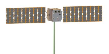 Henon, el primer CubeSat europeo que viajará solo al espacio profundo. Fuente: ESA