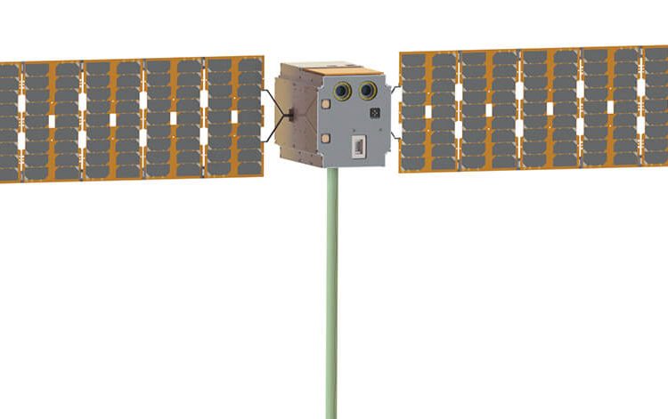 Henon, el primer CubeSat europeo que viajará solo al espacio profundo. Fuente: ESA