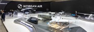 Nuevos UAV de Korean Air presentados en ADEX 2025. Fuente: Korean Air