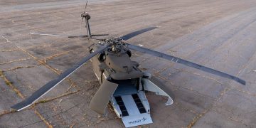 Primer helicóptero Black Hawk totalmente autónomo. Fuente: Sikorsky