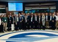 Representantes del proyecto U-ELCOME en la sede de EUROCONTROL. Fuente: ENAIRE