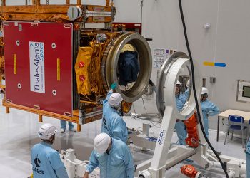 Satélite Copernicus Sentinel-1D. Fuente: Arianespace
