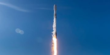 SpaceX lanzó la misión de transporte de datos Tranche 1 de la SDA. Fuente: SpaceX
