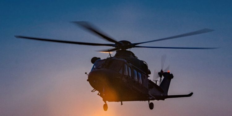 Un MH-139A. Fuente: Boeing/Fred Troilo