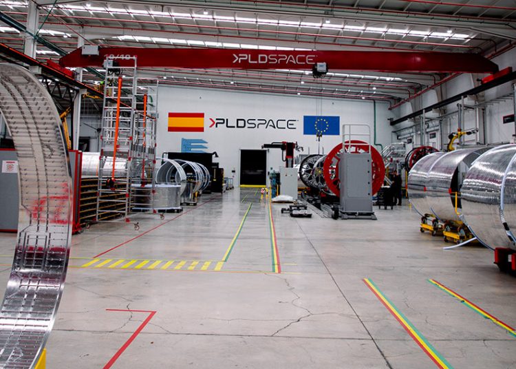 Zona de estructura fábrica de MIURA 5. Fuente: PLD Space