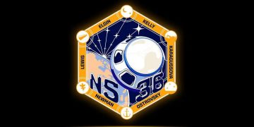 Escudo de la misión NS-36. Fuente: Blue Origin
