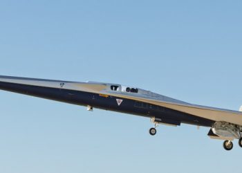 Primer vuelo del X-59. Fuente: Lockheed Martin