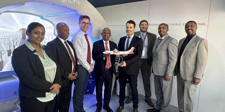 ATR y Ethiopian Airlines. Fuente: ATR