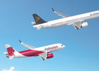 Air Astana se compromete con Airbus a adquirir hasta 50 aviones A320neo. Fuente: Airbus
