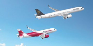 Air Astana se compromete con Airbus a adquirir hasta 50 aviones A320neo. Fuente: Airbus