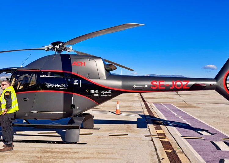 ENAIRE y Aena participan en un proyecto europeo de aerotaxis con un pasillo aéreo entre Málaga y Granada. Fuente: ENAIRE.