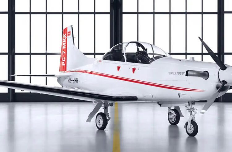 El Gobierno belga selecciona el Pilatus PC-7 MKX para su entrenamiento básico de vuelo. Fuente: Pilatus Aircraft