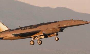 El YFQ-44A de Anduril inicia las pruebas de vuelo. Fuente: Anduril