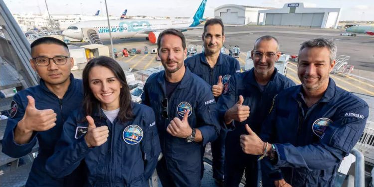 El astronauta francés Thomas Pesquet se une a Airbus. Fuente: Airbus