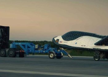 El avión espacial Dream Chaser, de Sierra Space, completó las pruebas previas al vuelo inaugural. Fuente: Sierra Space