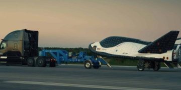 El avión espacial Dream Chaser, de Sierra Space, completó las pruebas previas al vuelo inaugural. Fuente: Sierra Space