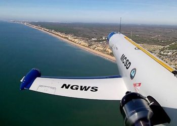 El consorcio español SATNUS completó la tercera campaña de vuelo del FCAS validando el NGAC para el ‘Remote Carrier’. Fuente: UAV-Navigation