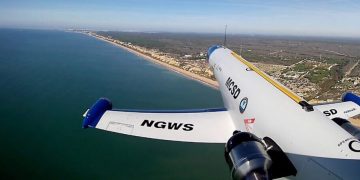 El consorcio español SATNUS completó la tercera campaña de vuelo del FCAS validando el NGAC para el ‘Remote Carrier’. Fuente: UAV-Navigation
