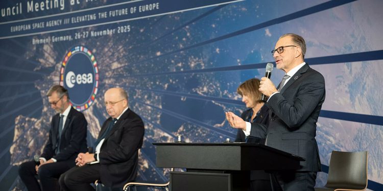 El director general de la ESA, Josef Aschbacher. Fuente: ESA