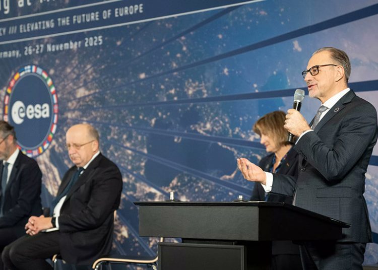 El director general de la ESA, Josef Aschbacher. Fuente: ESA